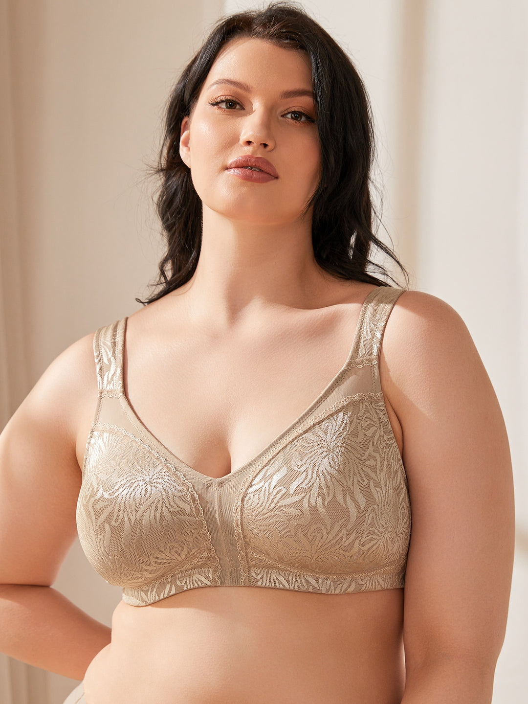 Shein melltartó, khaki
