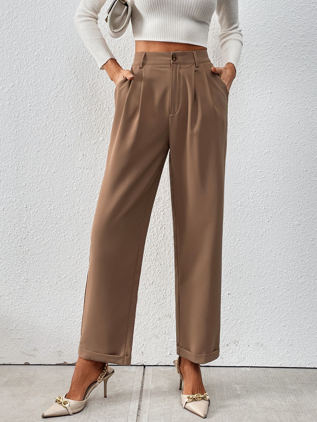 Pantalon SHEIN, bej