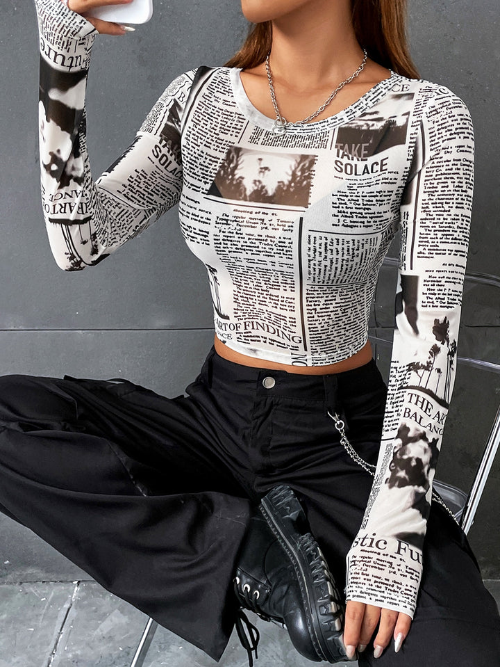 Top SHEIN, negru