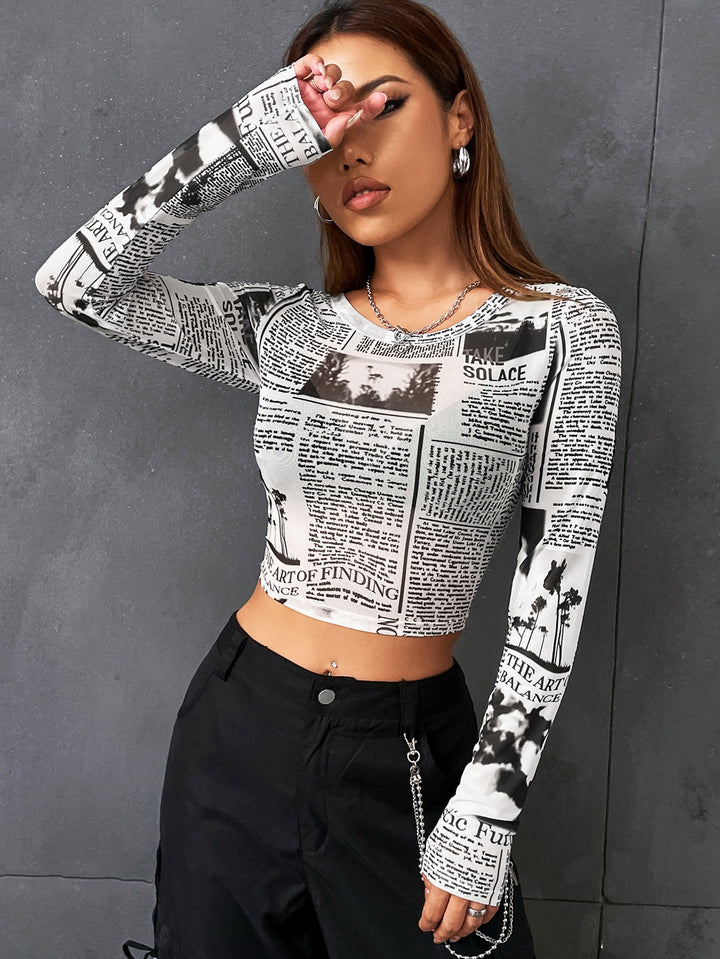 Top SHEIN, negru