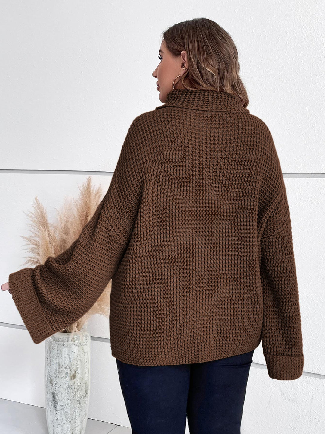 Pulover SHEIN, maro