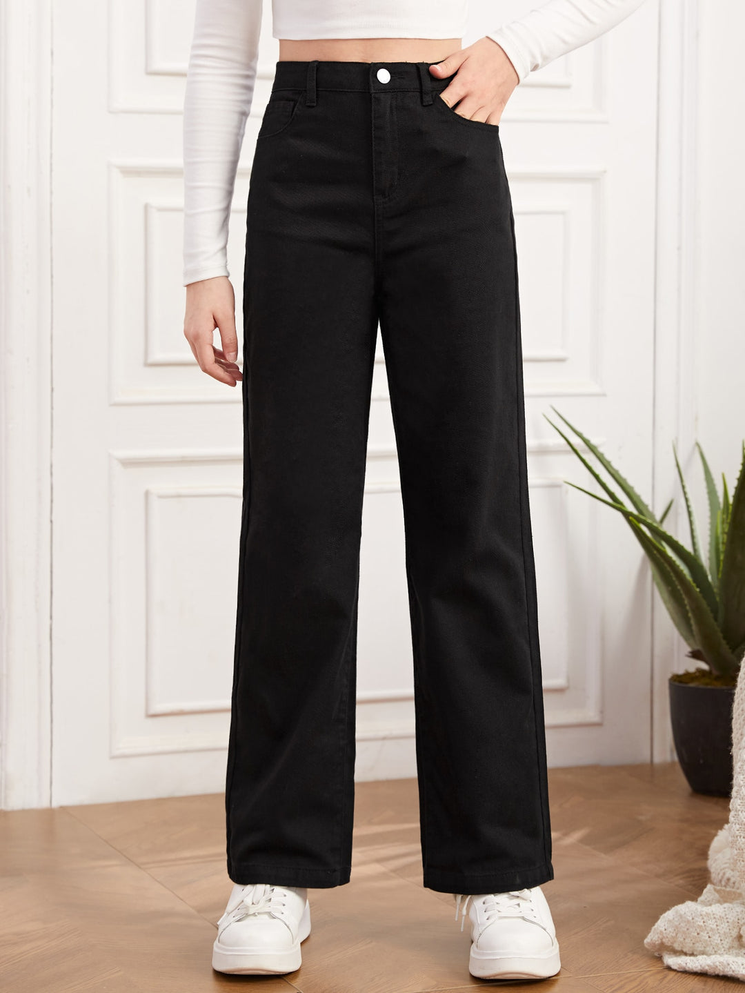 Jeans SHEIN, negru