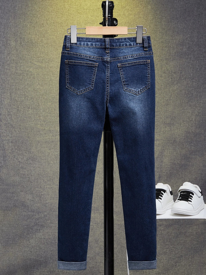 Jeans SHEIN, albastru