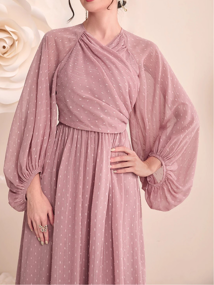 Rochie maxi SHEIN, roz