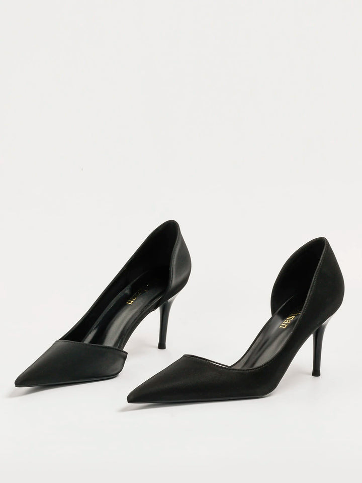 Pantofi cu toc SHEIN, negru