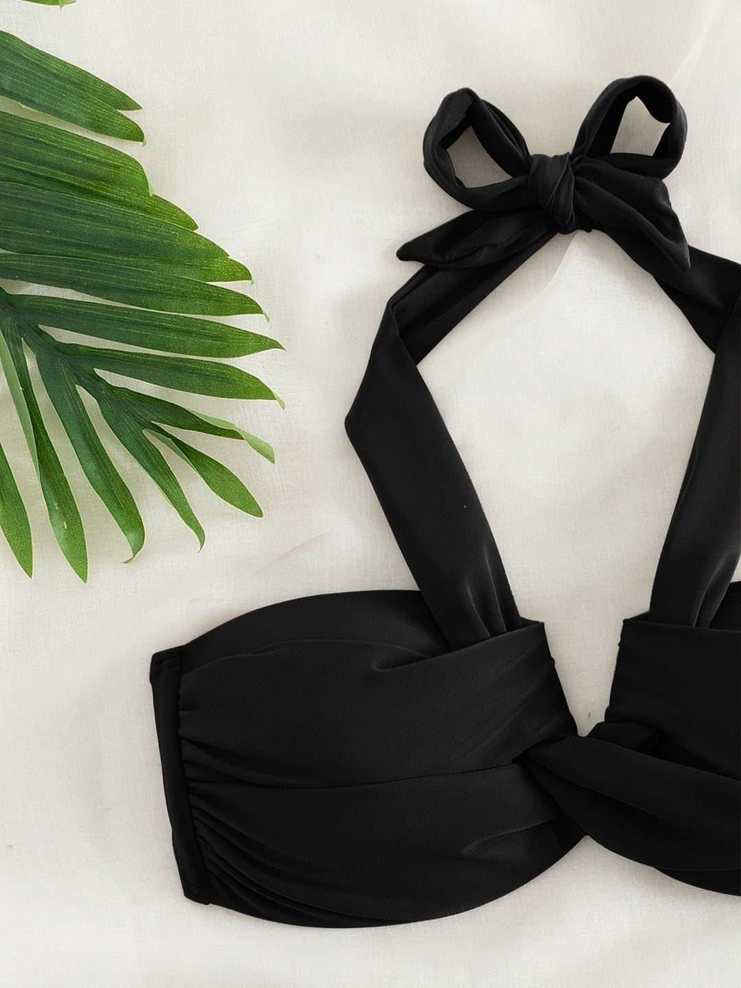 Sutien de baie SHEIN, negru