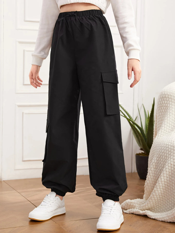 Pantaloni SHEIN, negru