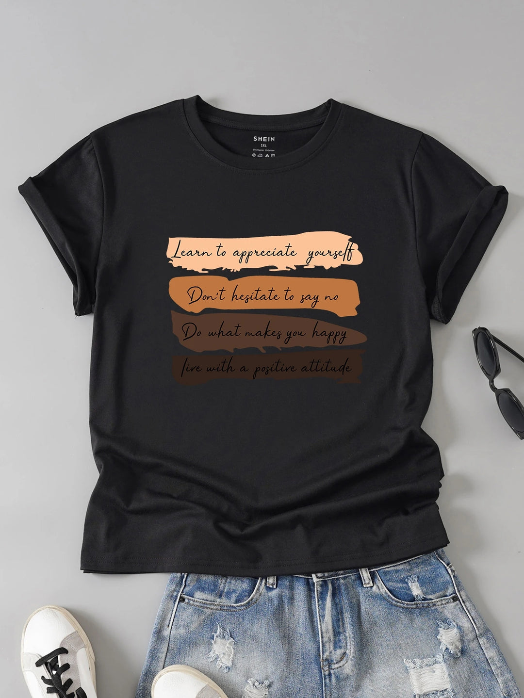 Tricou SHEIN, negru