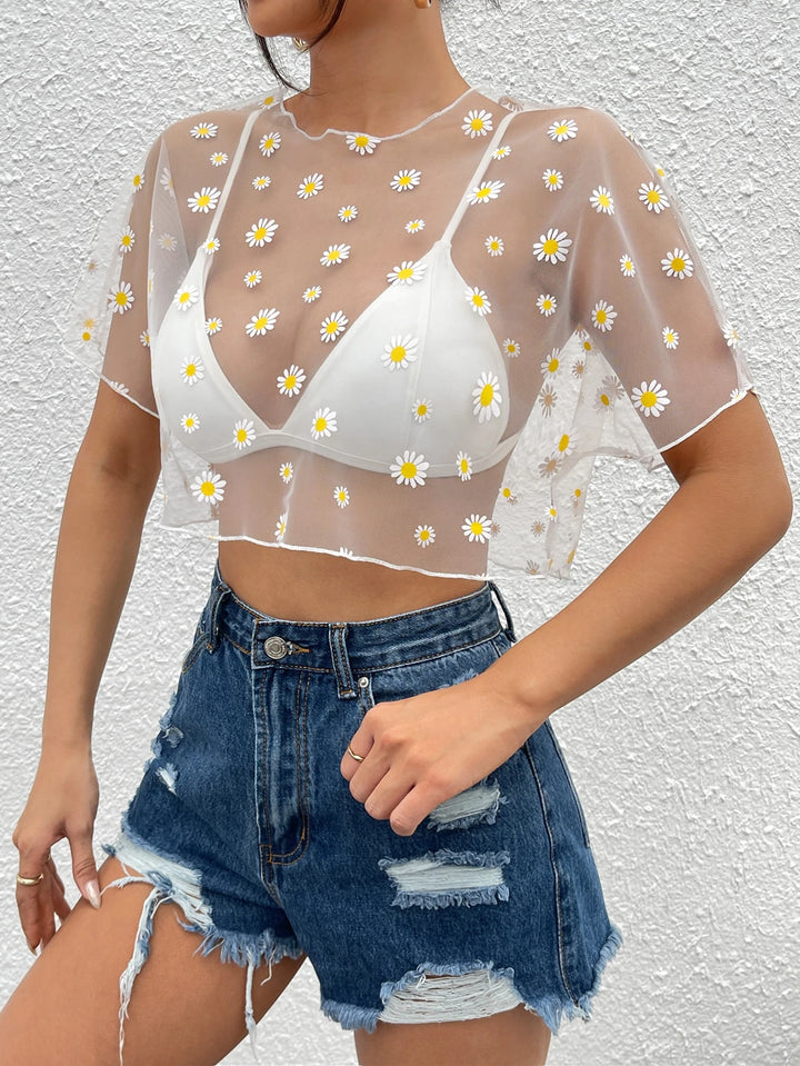 Top Shein, fehér