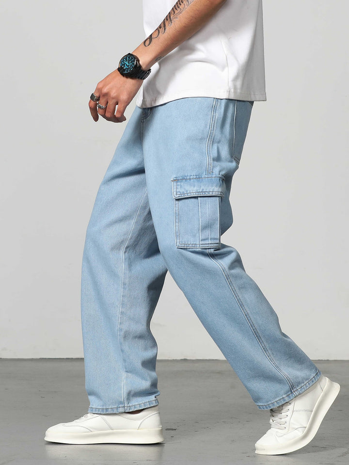 Jeans SHEIN, albastru