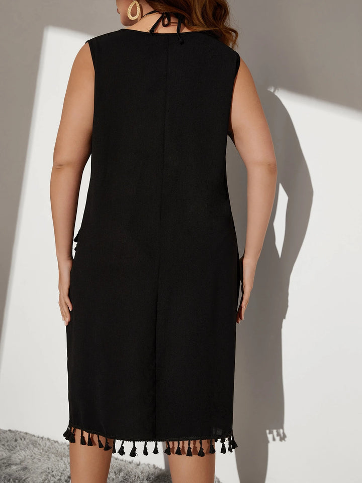 Rochie de plajă SHEIN, negru