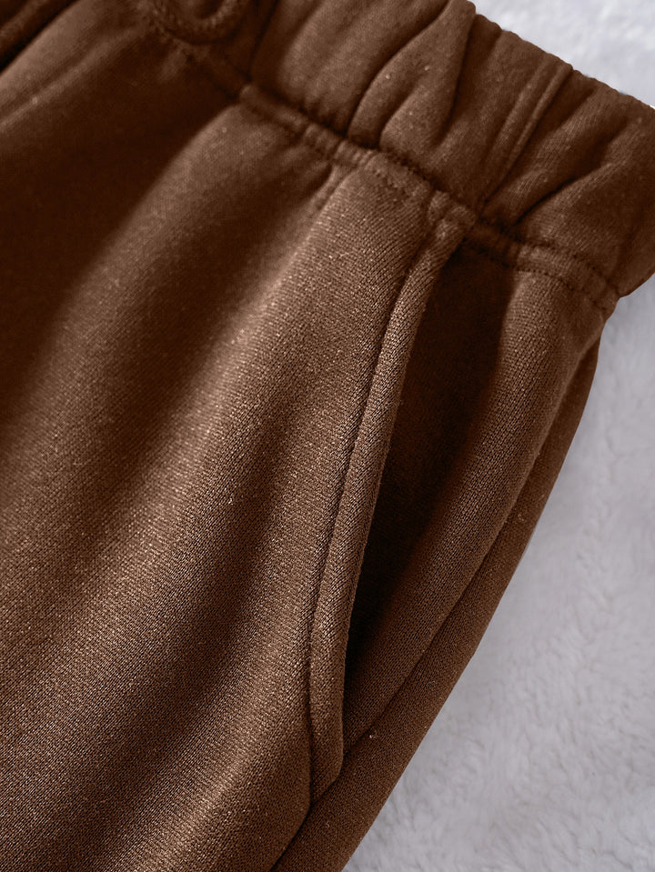 Pantaloni SHEIN, maro