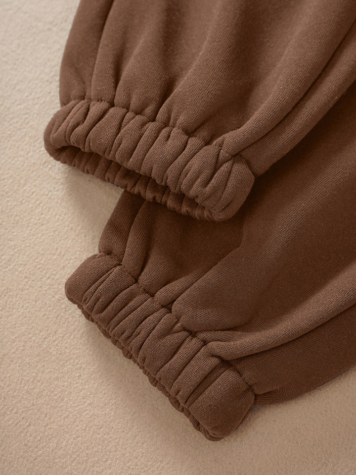 Pantaloni SHEIN, maro