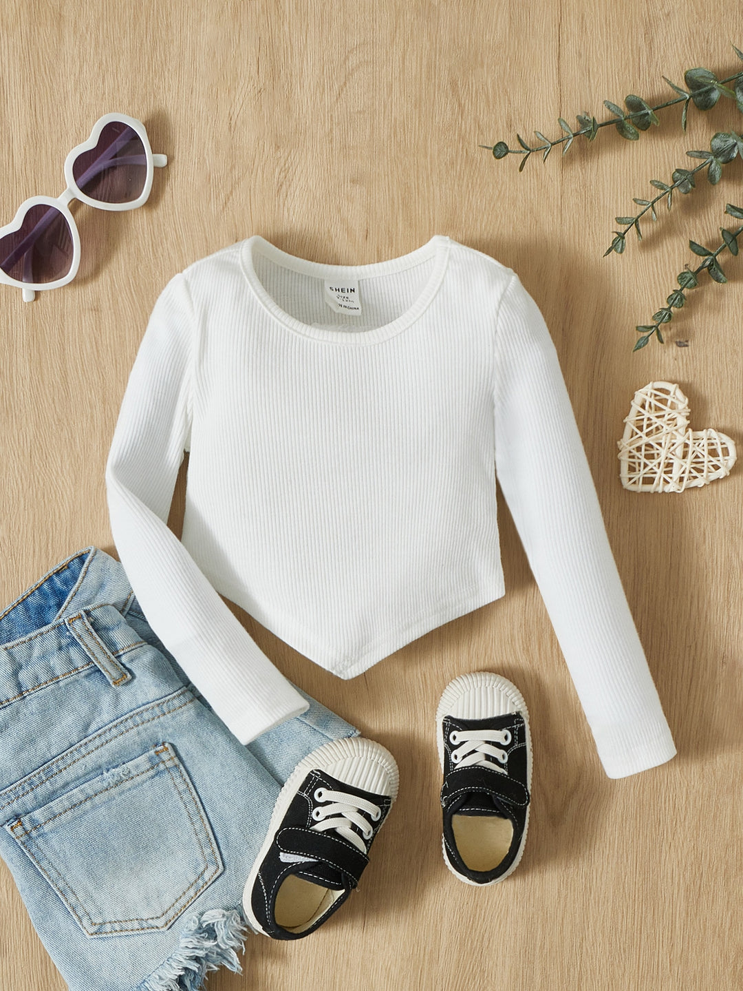 Bluză casual SHEIN, alb
