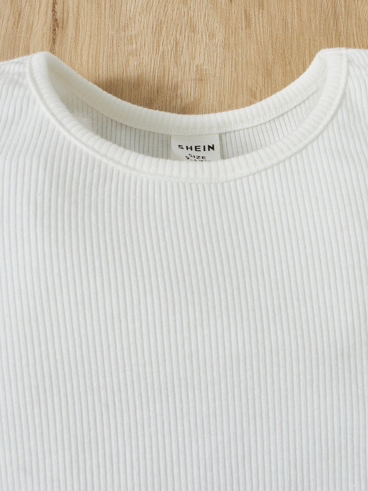 Bluză casual SHEIN, alb