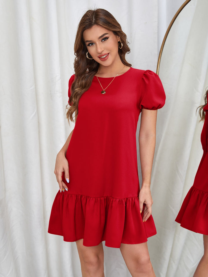 Rochie scurtă SHEIN, roșu