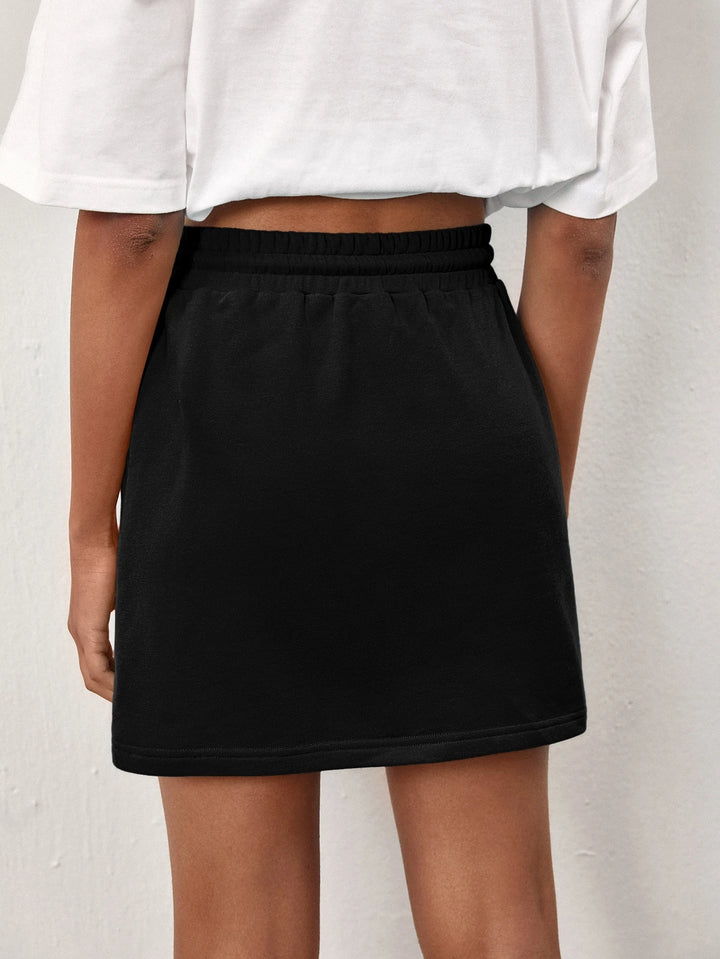 Fustă mini SHEIN, negru