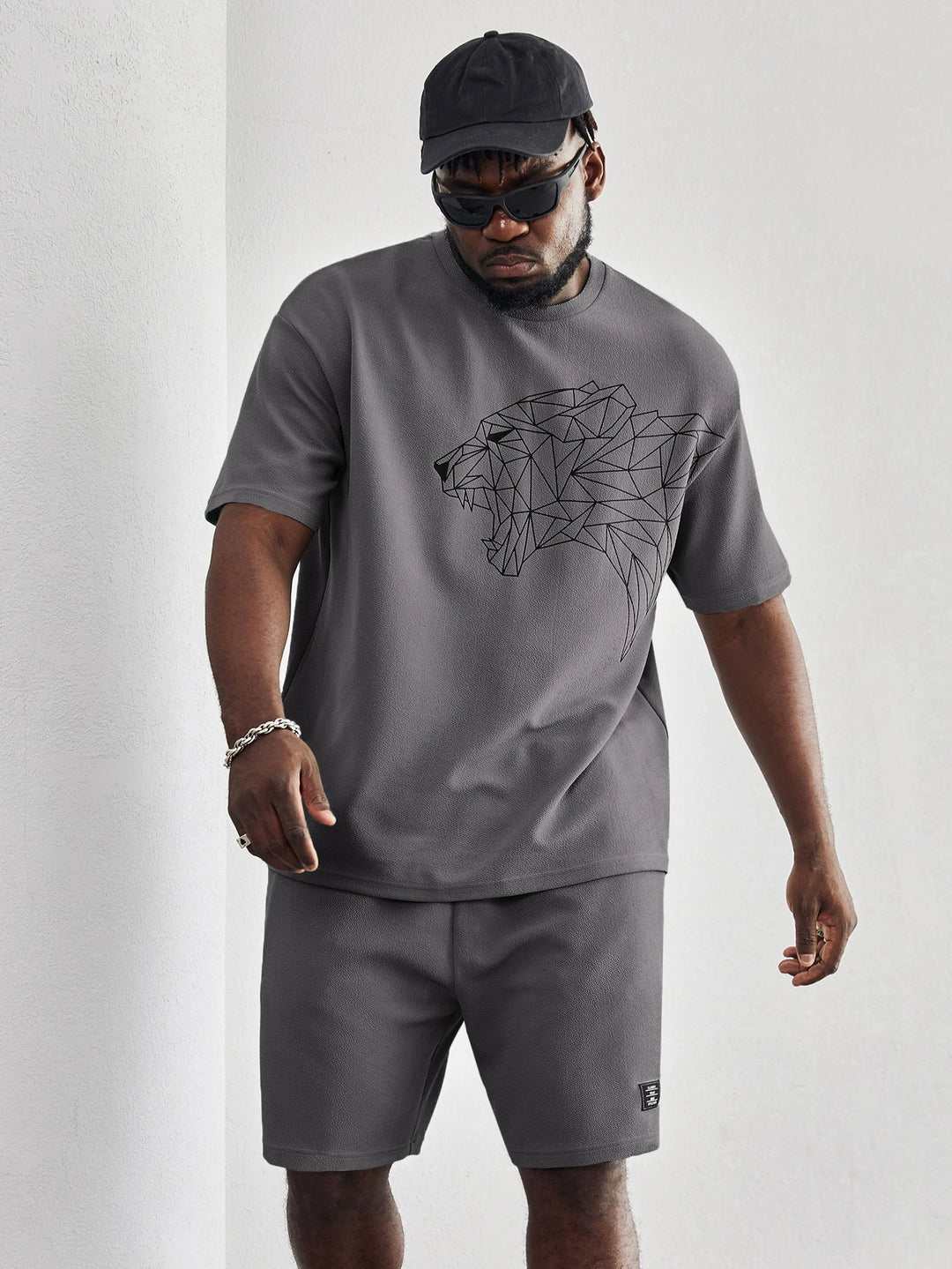 Tricou SHEIN, gri