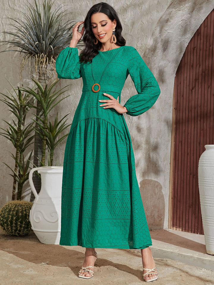 Rochie maxi SHEIN, verde