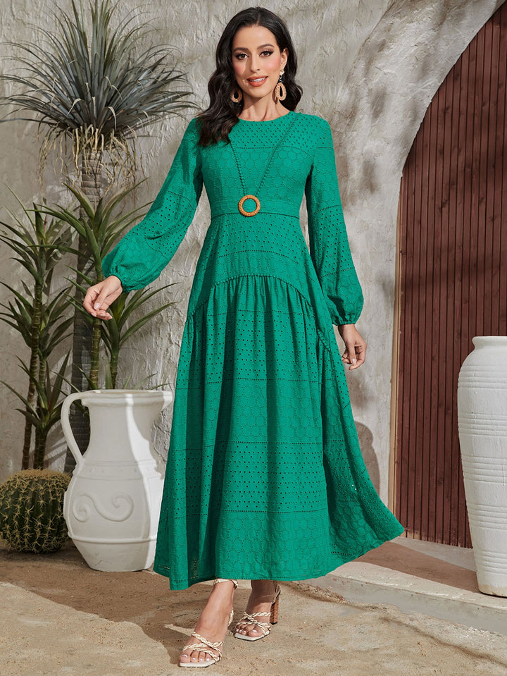 Rochie maxi SHEIN, verde