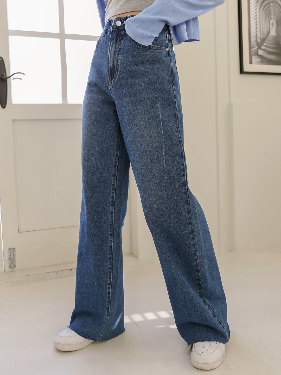 Jeans SHEIN, albastru