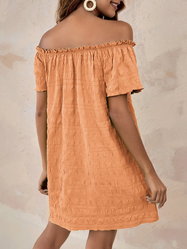 Rochie mini SHEIN, portocaliu