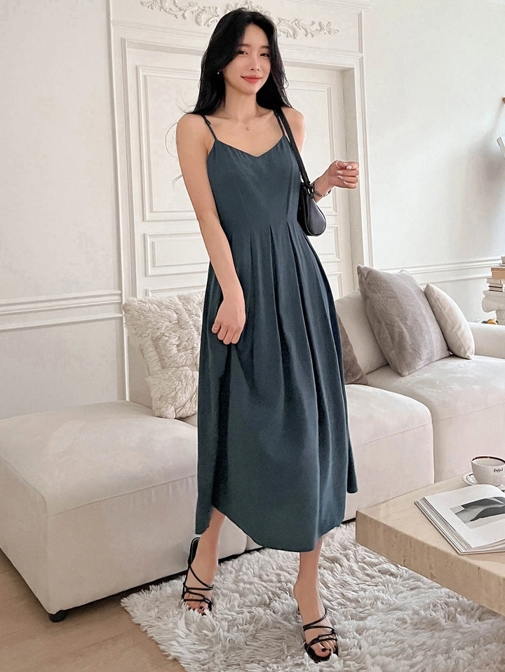 Rochie midi SHEIN, albastru