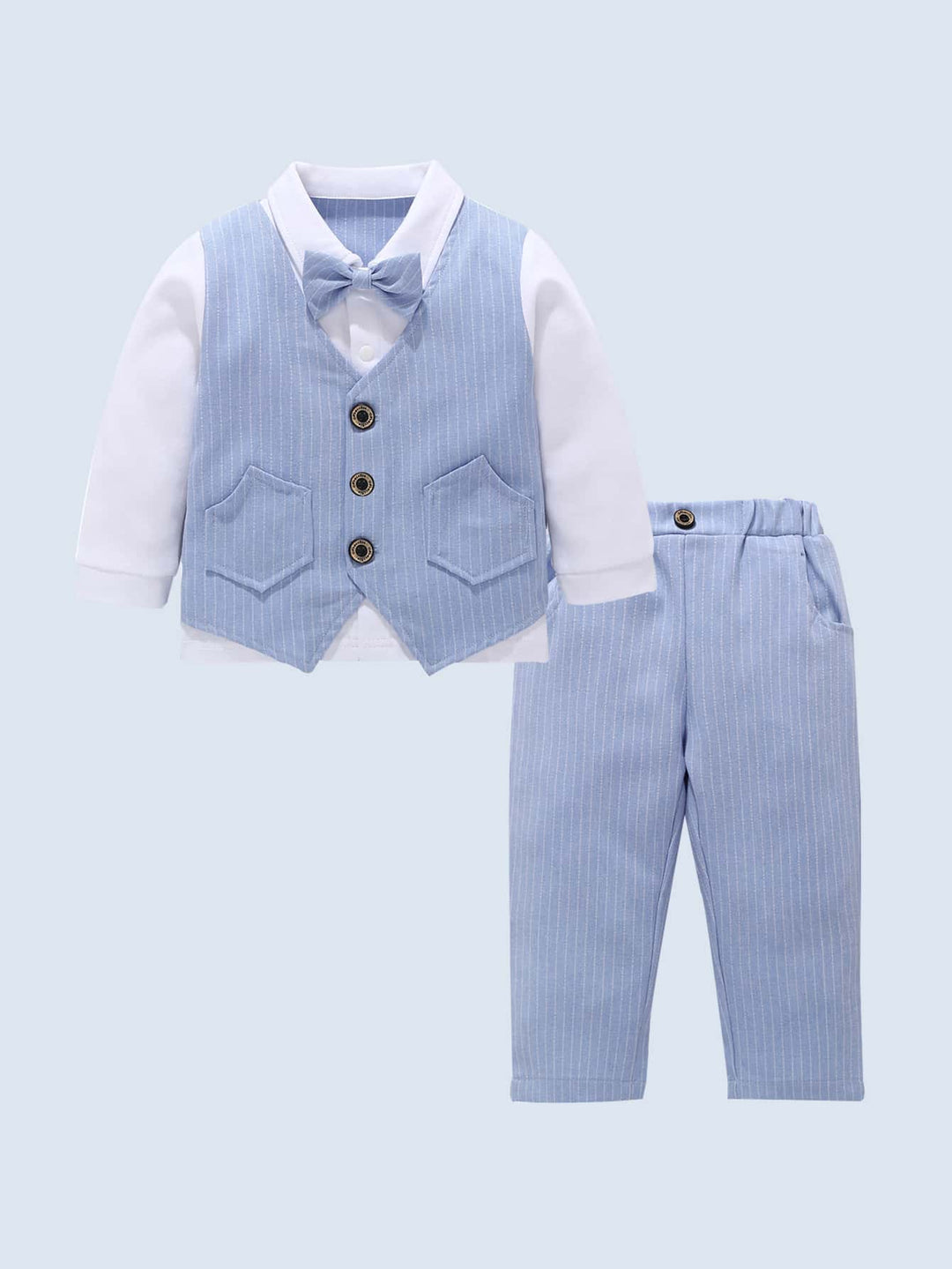Costum SHEIN, albastru