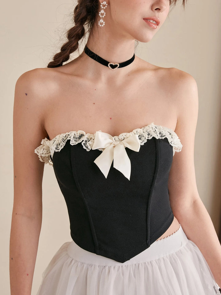 Top SHEIN, negru