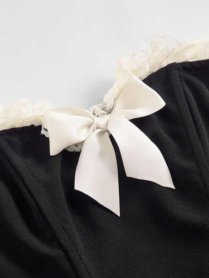 Top SHEIN, negru
