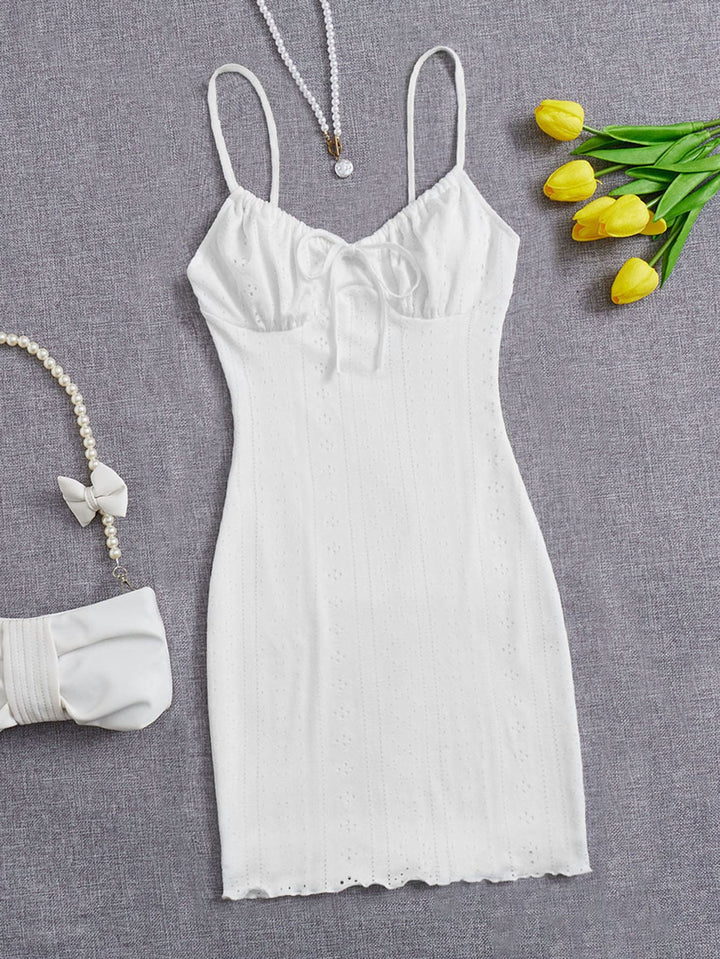 Rochie mini SHEIN, alb