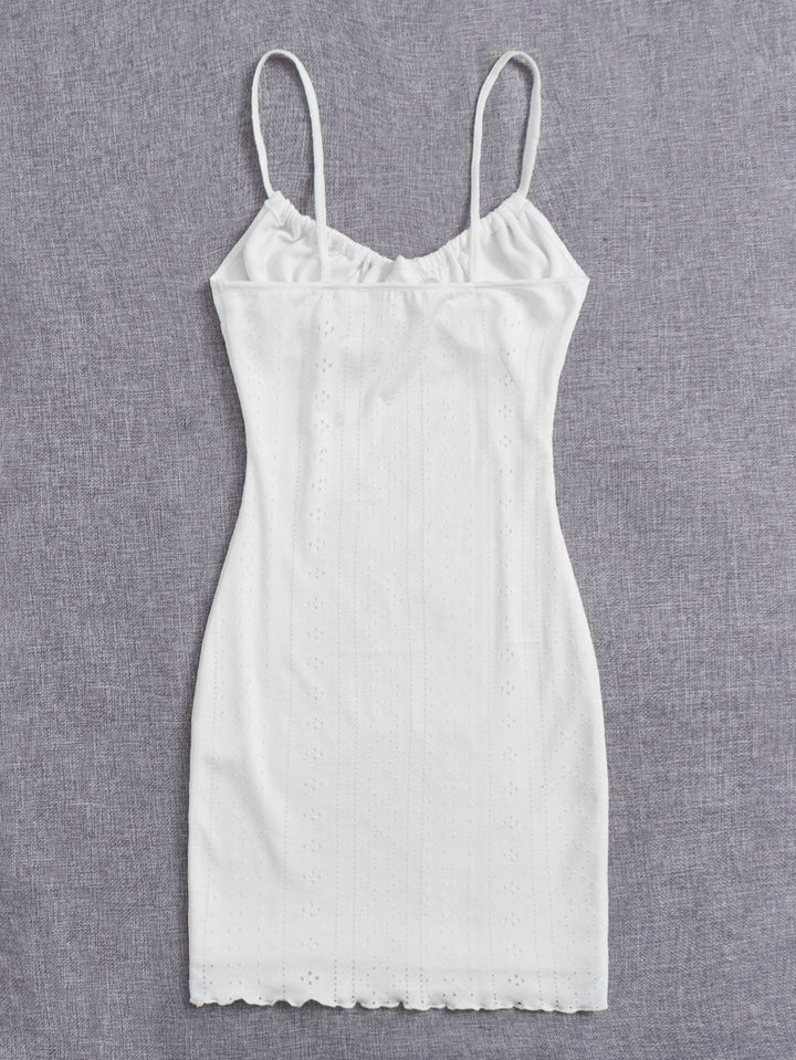 Rochie mini SHEIN, alb