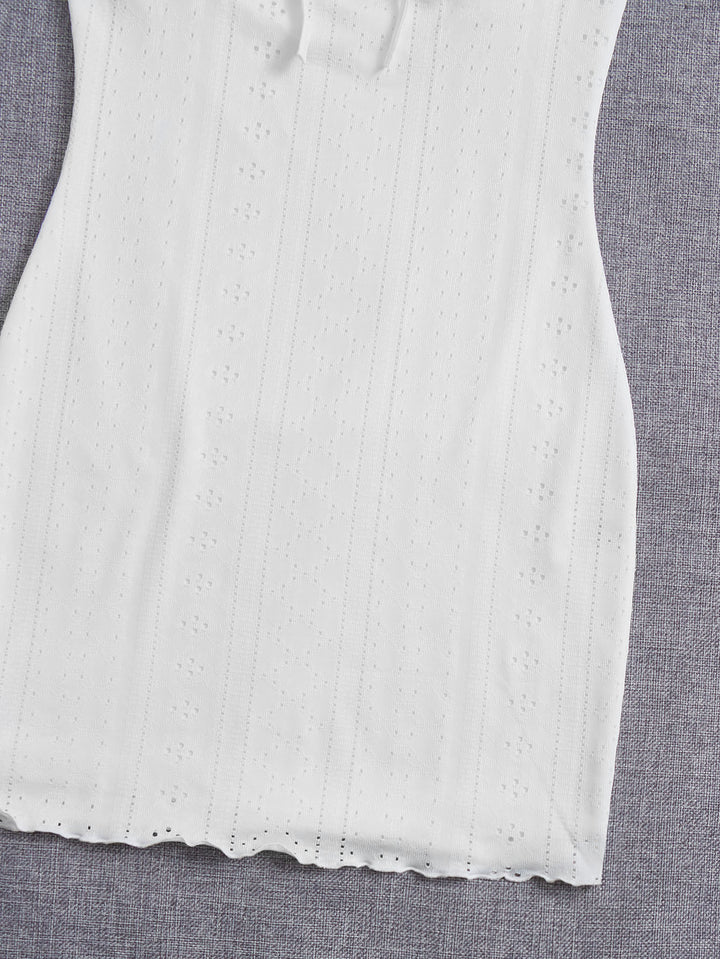 Rochie mini SHEIN, alb
