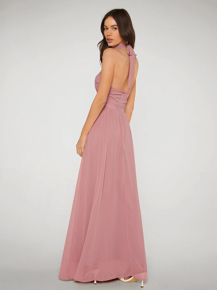 Rochie maxi SHEIN, roz