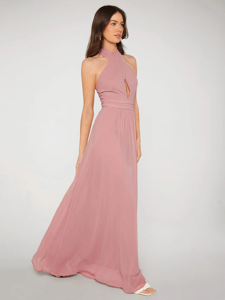 Rochie maxi SHEIN, roz