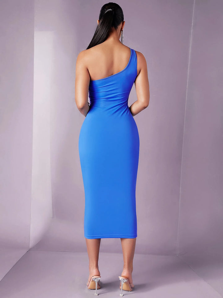 Rochie midi SHEIN, albastru