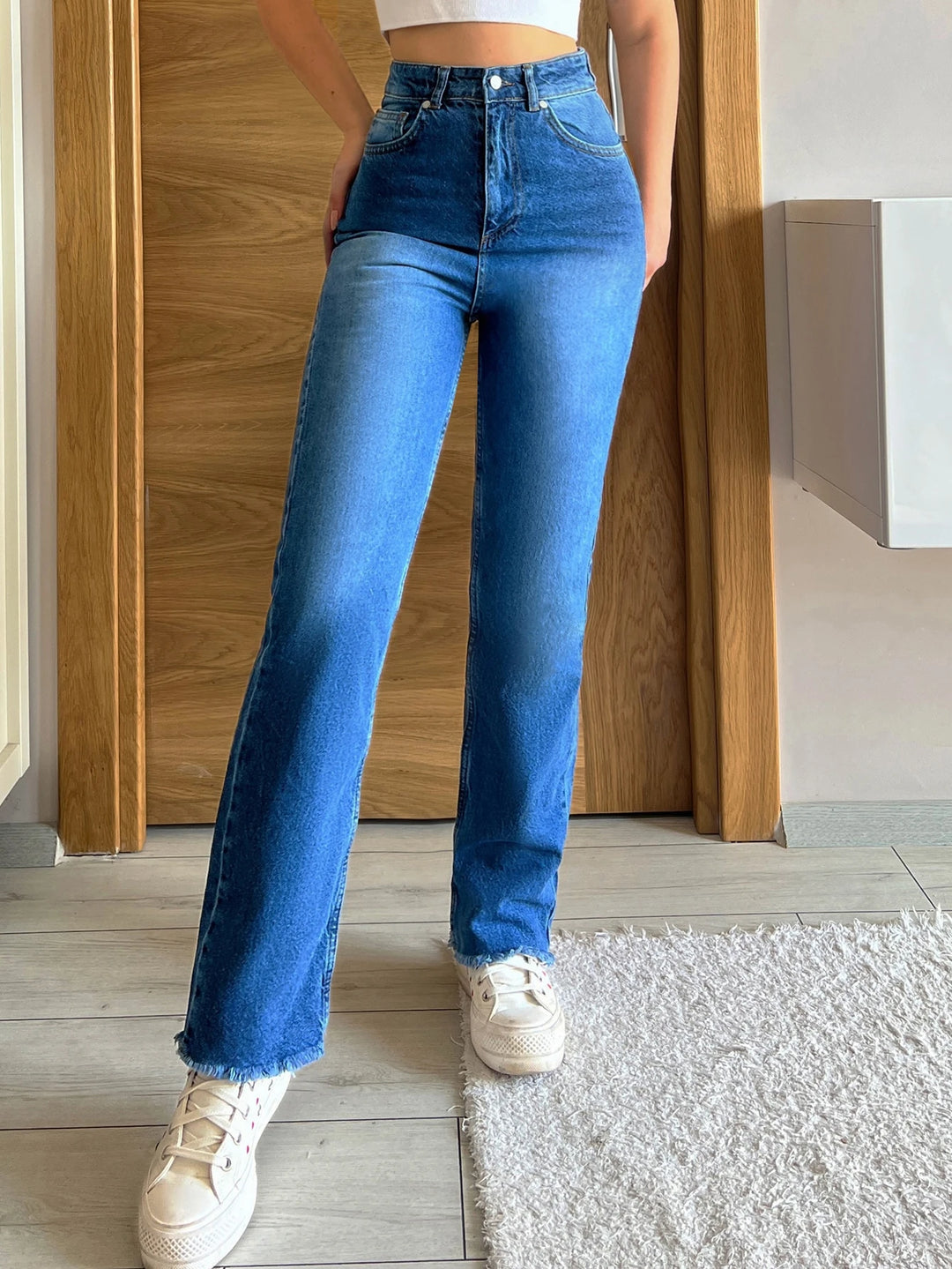 Jeans SHEIN, albastru