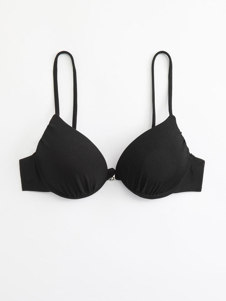 Sutien de baie SHEIN, negru
