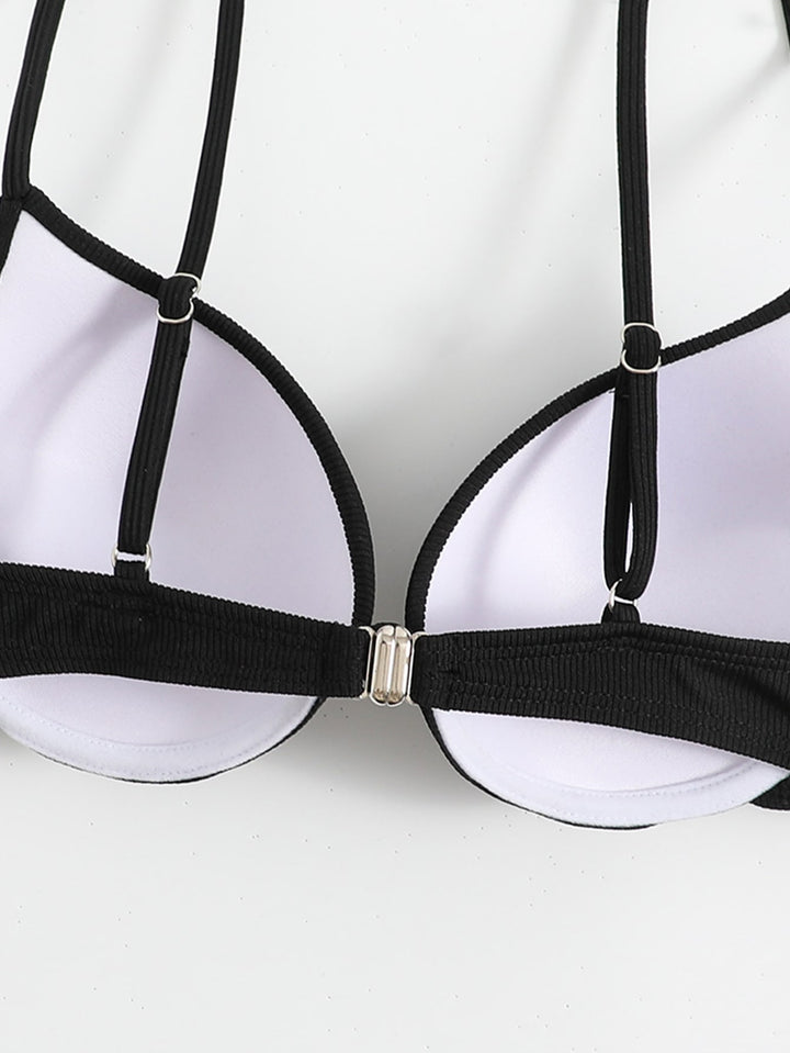 Sutien de baie SHEIN, negru