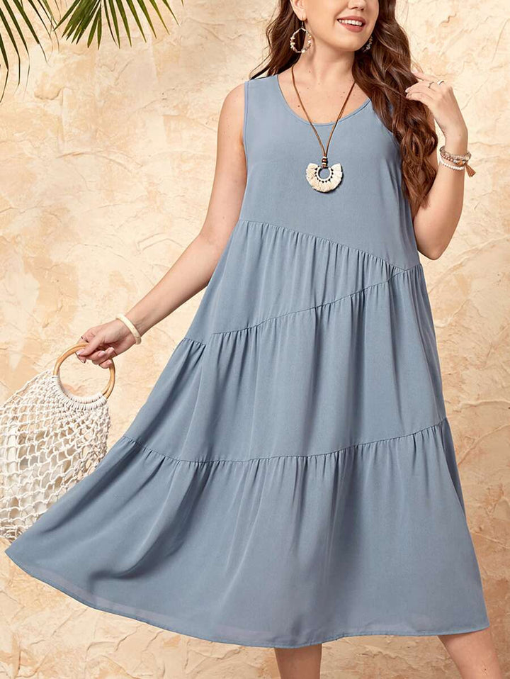 Rochie midi SHEIN, albastru
