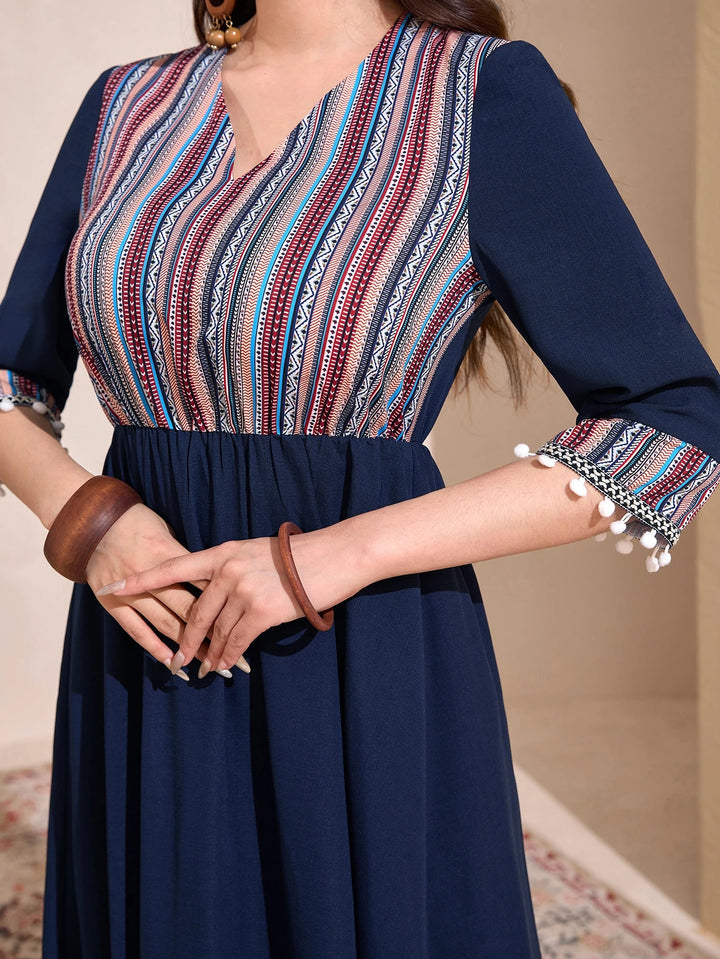 Rochie maxi SHEIN, mix culori