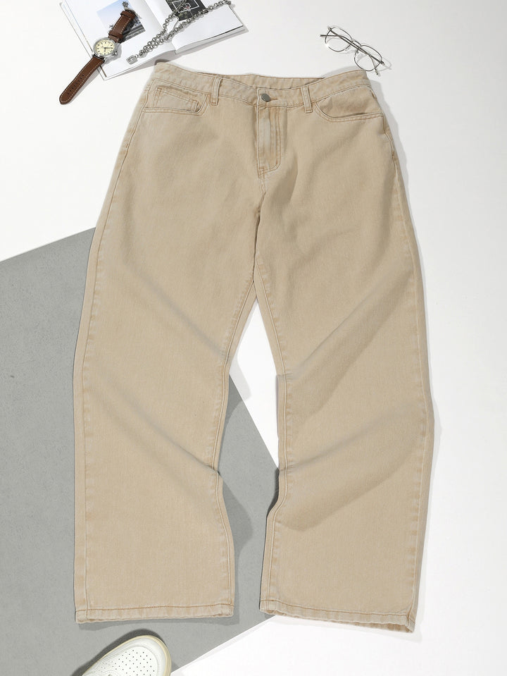Nadrág SHEIN, khaki