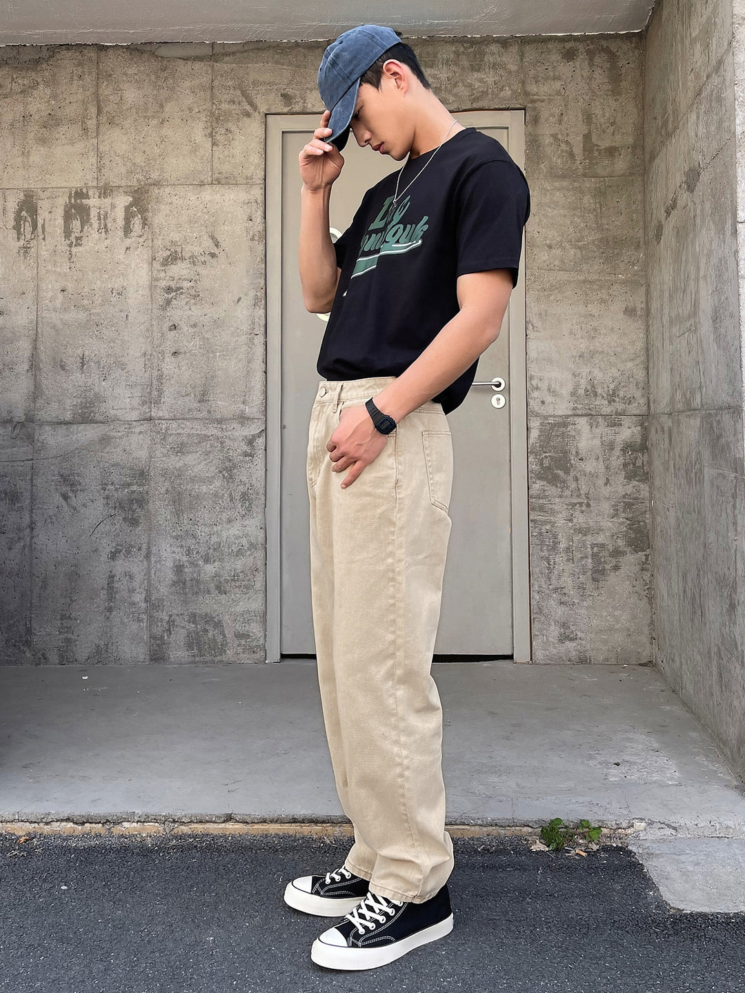 Jeans SHEIN, kaki