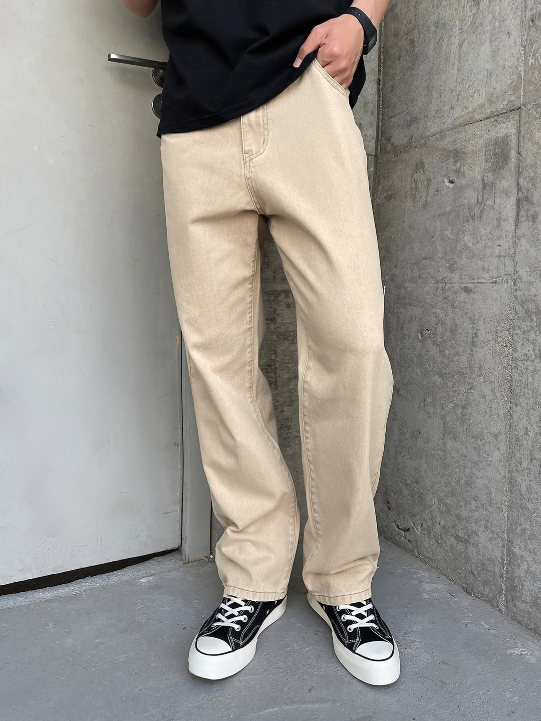 Nadrág SHEIN, khaki