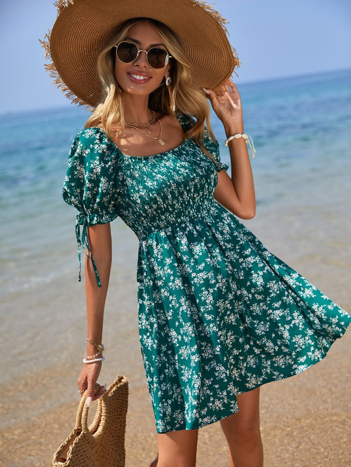 Rochie mini SHEIN, verde