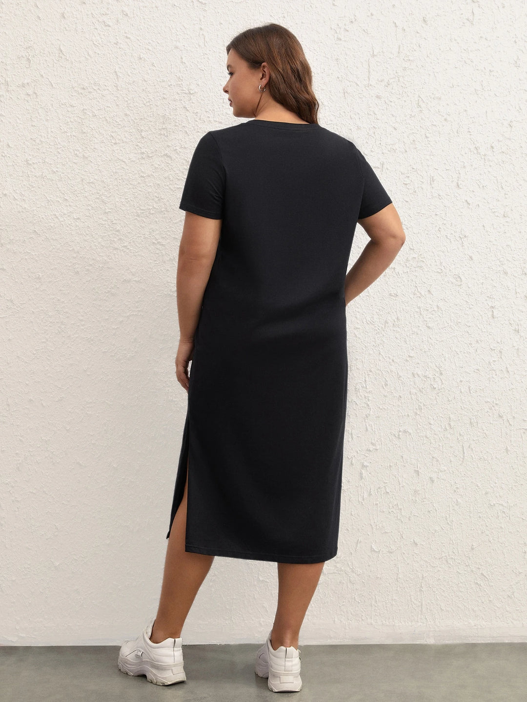 Rochie midi SHEIN, negru