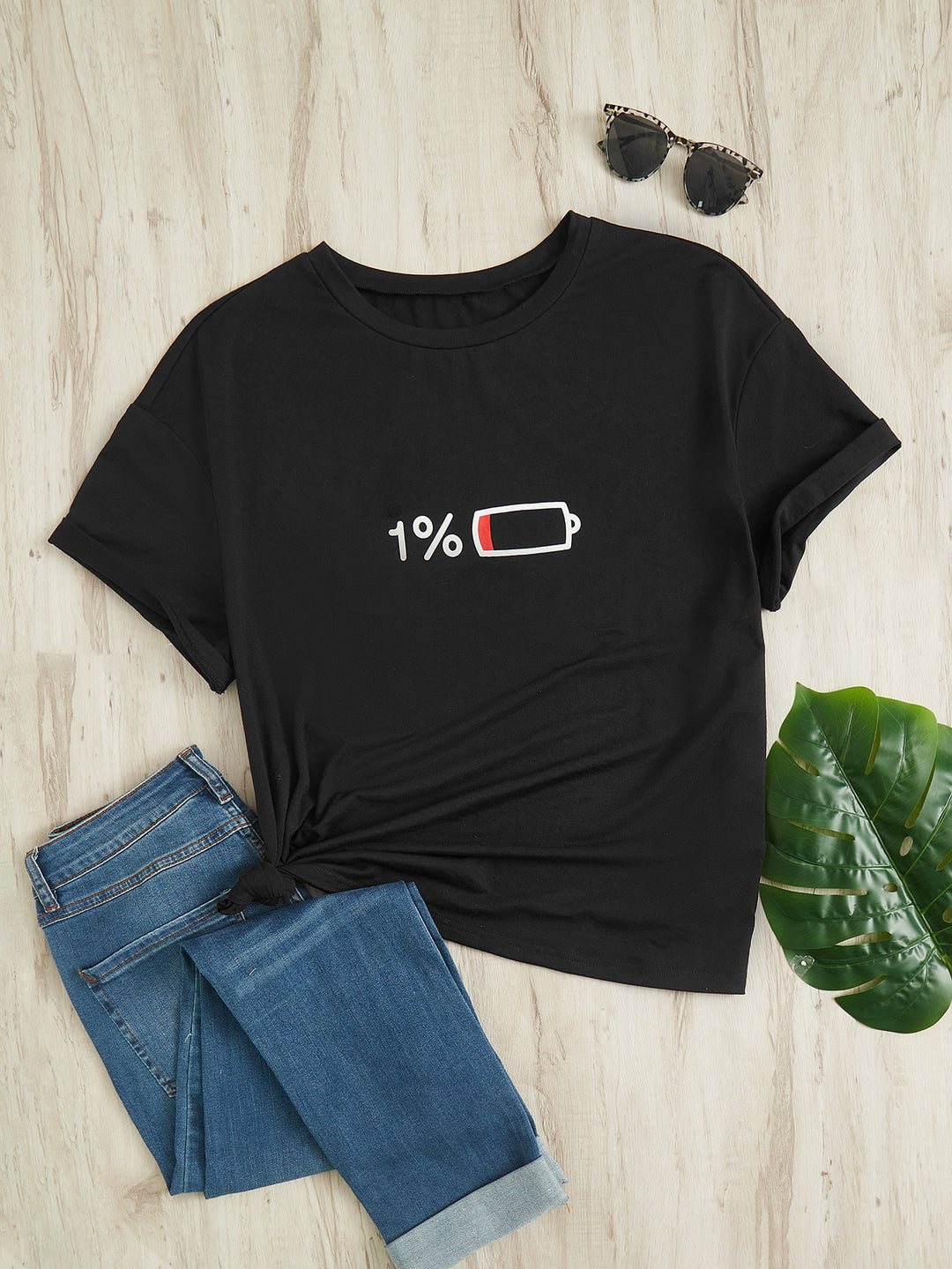 Tricou SHEIN, negru