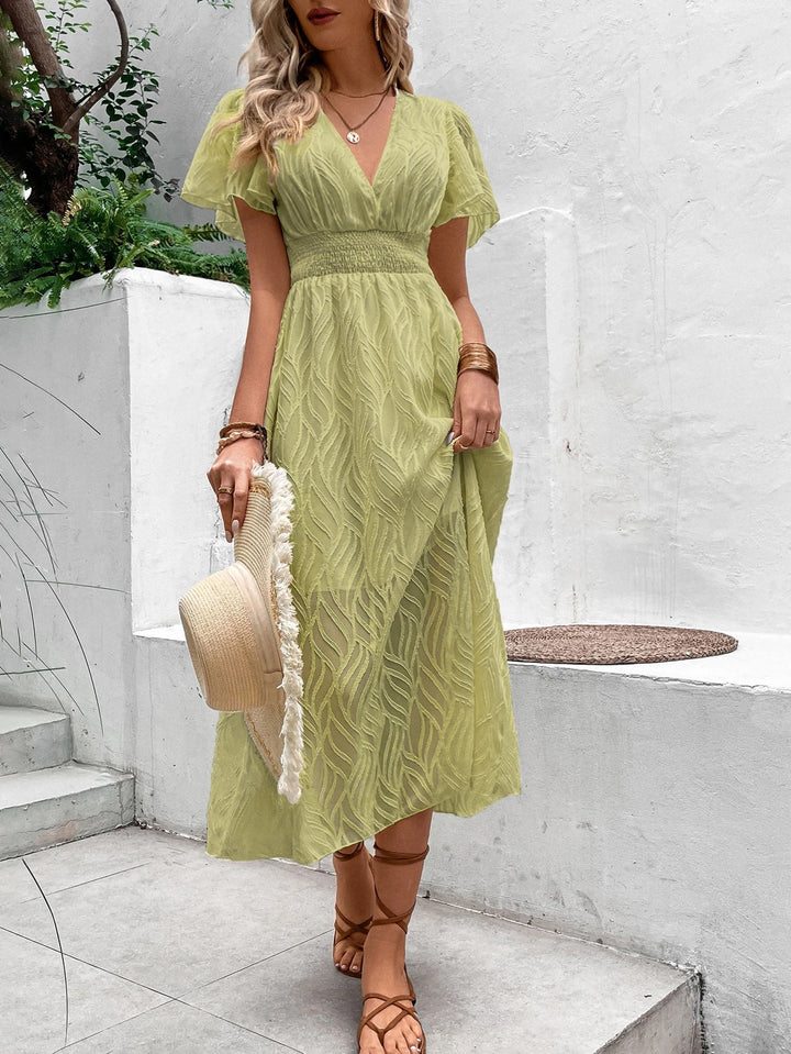 Rochie midi SHEIN, verde