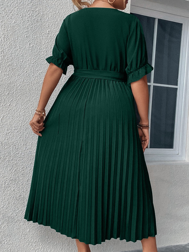 Rochie midi SHEIN, verde