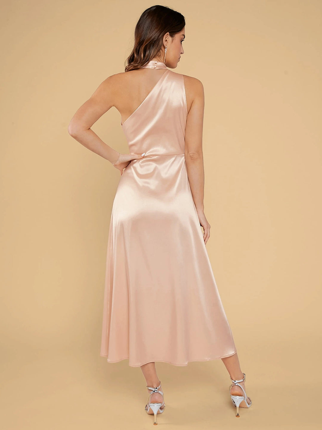 Rochie maxi SHEIN, roz